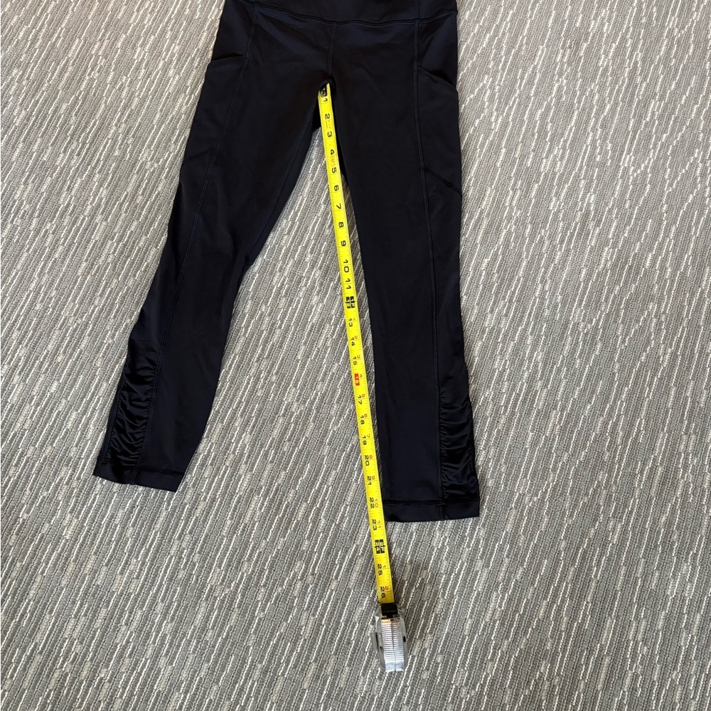 lululemon Crop with Pockets 23" Breathable panels behind knees, zip key pocket-4